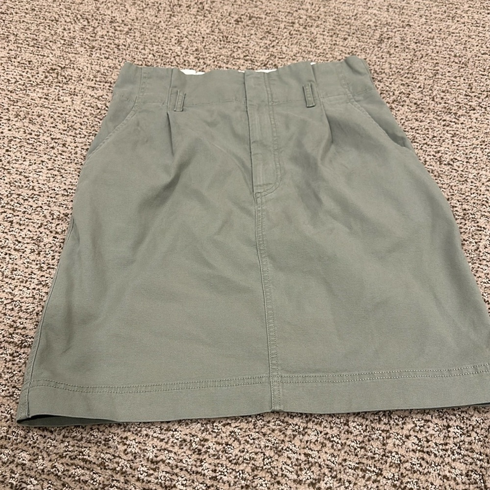 Light Green Gap Skirt